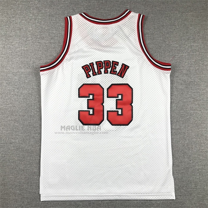 Maglia
 Scottie Pippen NO 33 Bambino
 Chicago Bulls Mitchell & Ness 1997-98 Bianco
